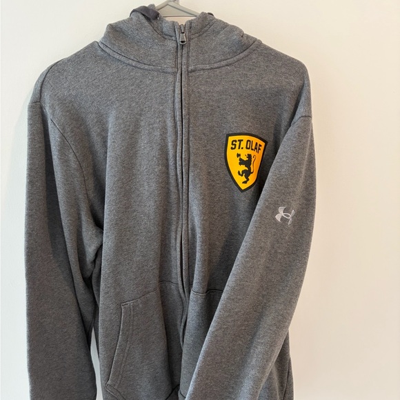 Under Armour Tops - St. Olaf Under Armour zip-up hoodie
